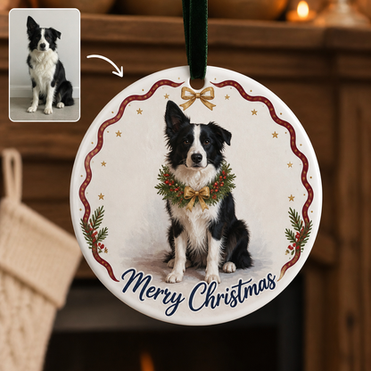 Merry Christmas – Personalized Photo Ornament – Christmas Gift hero-6a9f7fb66891185e947fbb41.png