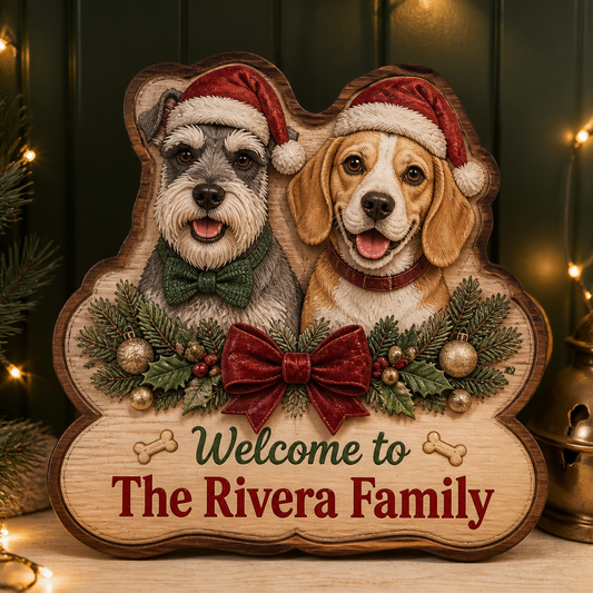 Welcome to The Rivera Family – Personalized Wood Sign – Christmas Gift hero-6aa0cf03a7bbc4d461708028.png