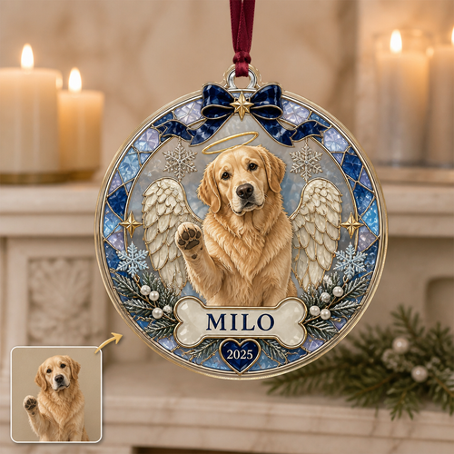 Custom Photo Dog Memorial Acrylic Ornament Gift For Dog Lovers hero-6aa755a155d01e9806a5d928.png
