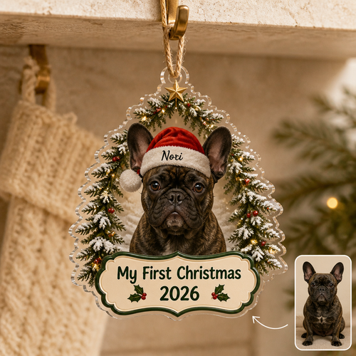 My First Christmas 2026 – Personalized Photo Personalized 3D Ornament – Christmas Gift hero-6aa8aa858869426ec8c672b0.png