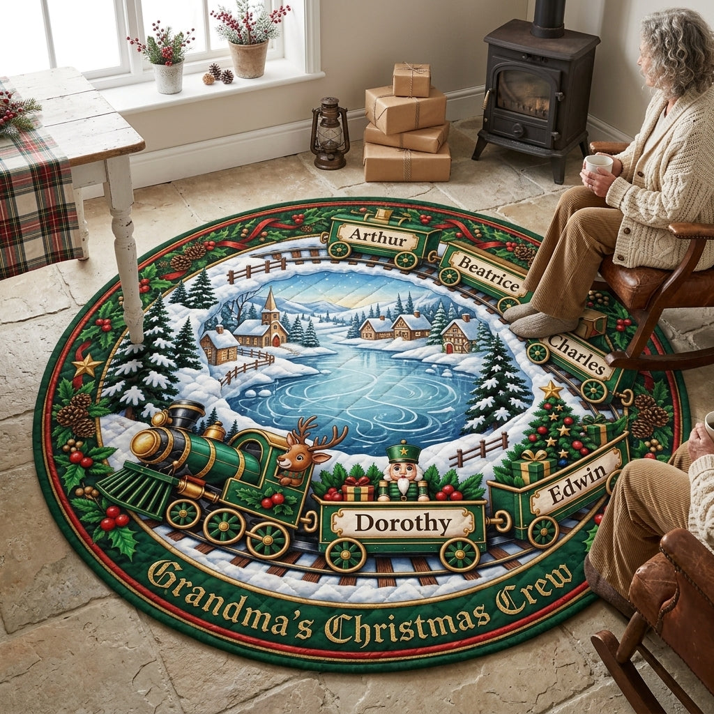 Grandma's Christmas Crew – Personalized Quilted Carpet – Christmas Gift hero-6ab09ccb3c1a03dc5029fb38.jpg