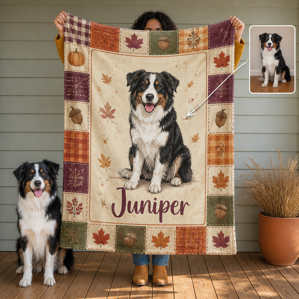 Juniper – Personalized Photo Blanket – Halloween Gift hero-6ab0b1e3f7b5449f15820b25.png