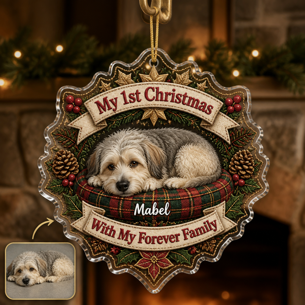 My 1st Christmas – Personalized Photo Personalized 3D Ornament – Christmas Gift hero-6ab0b3a710f4a9f12abbeea0.png