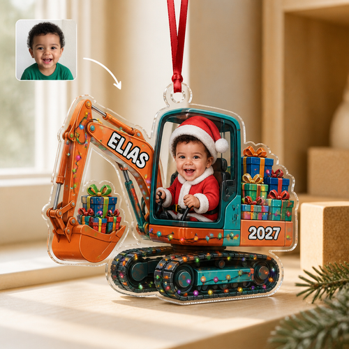 Little Digger Ornament – Custom Photo Face, Name & Year hero-6ab236ff304721d650fb0e15.png