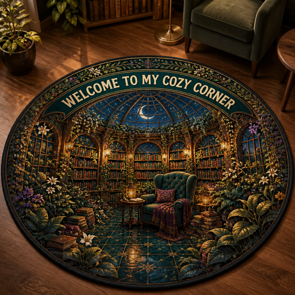 Welcome to My Cozy Corner – Personalized Quilted Carpet – Christmas Gift hero-6ab3563aff62c5d4acb35b18.png