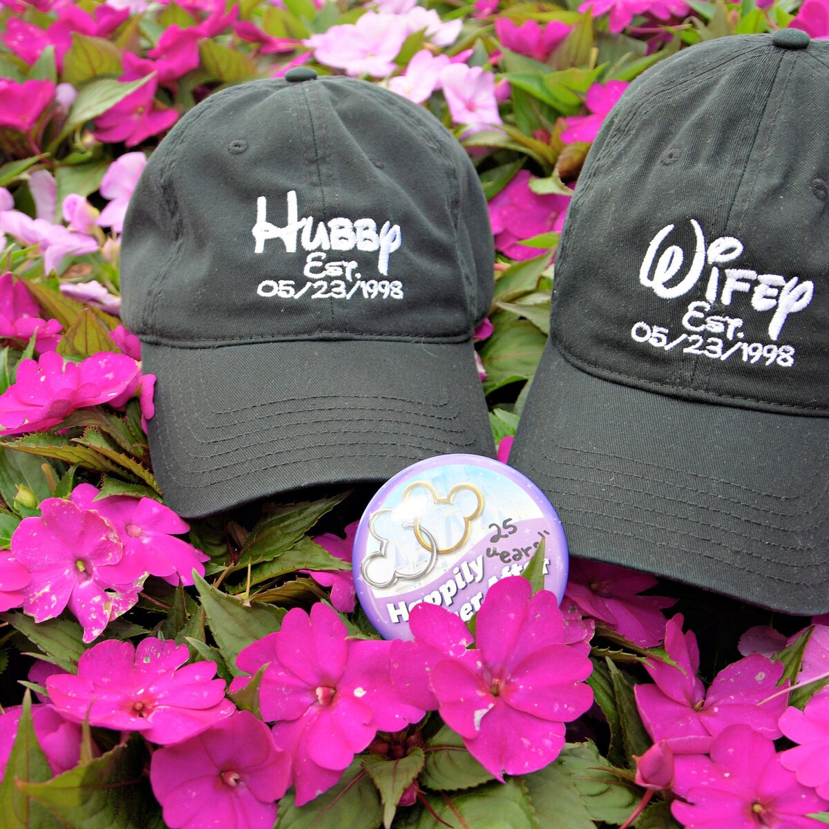 Personalized Hubby and Wifey Embroidered hat, Disney Bride, Custom hat, Just Married, Couples gift, Wedding gift, Engagement gift, Groom iap_1200x1200.5013443783_27f3p7pt.jpg