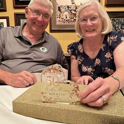 Personalized 50th Anniversary Gift, Gold Anniversary Gift, Wedding Anniversary Keepsake, 50th Anniversary Gift for Couple iap_600x600.6227609506_9457wsxk.jpg