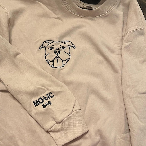 Custom Pet Embroidered Sweatshirt,Embroidered Pet Face&Name Sweatshirts,Custom Dog Portrait,pet hoodie,Perdog sweatshirt,Mummy Dog's Gift iap_600x600.6573103742_rc7bq9b4.jpg