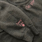 Cat Mom Embroidered Sweatshirt, Custom Mama Shirt With Pet Names, Cat Mom On Neckline, Paw On Sleeve, Gift For Cat Mom, Mother's Day Gift iap_640x640.5816425289_spfkqje7.jpg?v=1743397328