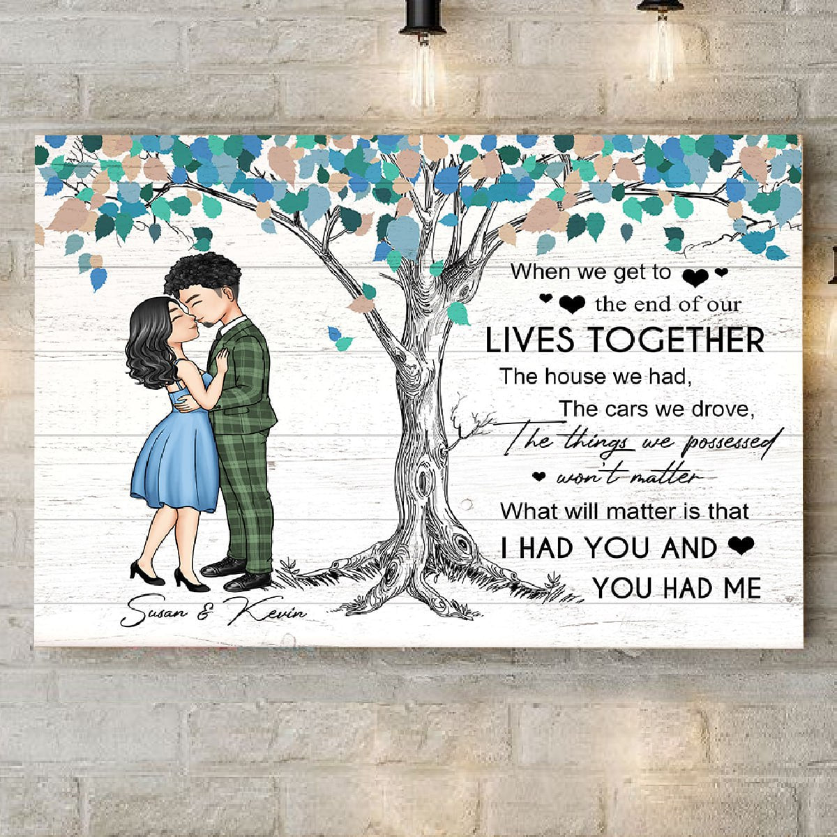 I Had You And You Had Me Personalized Poster - Canvas - Gift For Couple ihadyouandyouhadmecanvas.jpg