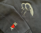 Custom Photo Embroidered Hoodie, Personalised Couple Sketch from Photo Unisex Hoodie, 1st Anniversary Special Date Initial Matching Jumper il-794xn-4835384990-qtvk.png?v=1743397473