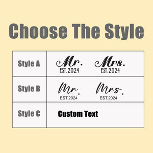 Personalized Mr. And Mrs. Embroidered Hat | Custom Couple Caps | Unstructured Dad Hat | Just Married Cap | Honeymoon Hats il_1140xN.6244413534_1q0c.jpg