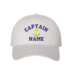 Captain Custom Embroidered Personalized CAPTAIN Dad Hat Add your Name Baseball Cap Customize your hats il_1588xN.1509105020_11xr.jpg