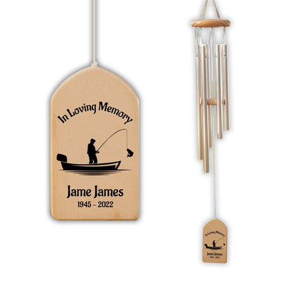 Fishing With The Angels Fisherman Memorial Personalized Wind Chime, Remembrance Loss Gift, Father Husband Sympathy In Loving Memory Sign il_1588xN.3668857482_ijip_a354f861-3f27-4af7-b8e4-3be449145d1c.jpg