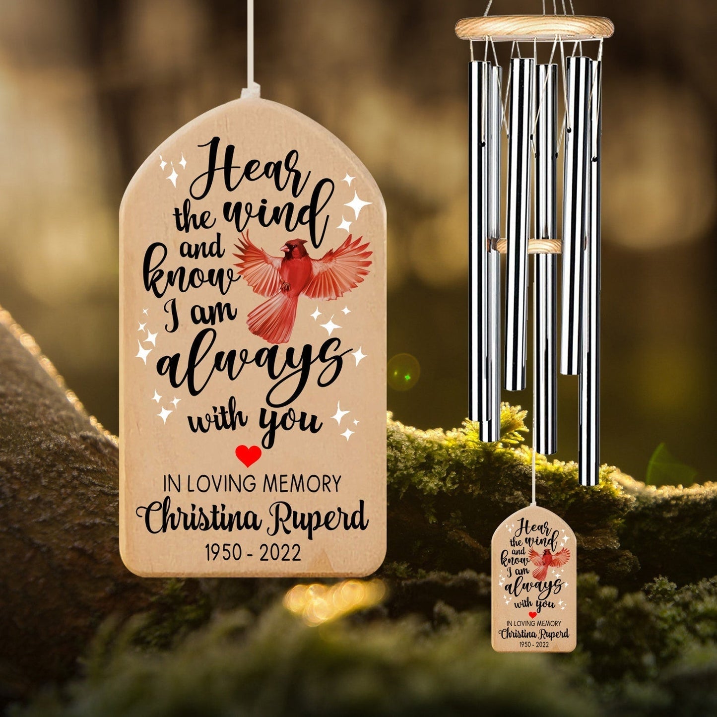Hear The Wind And Know I Am Always With You, Red Cardinal Wind Chime Custom Sympathy, Gift for Mother Condolence Gift Loss Of Mom Dad Bro Sis il_1588xN.3873858935_hesf_c554d781-2558-43b4-aca7-d7e9230e0381.jpg