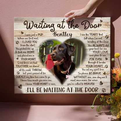Custom Photo Pet Memorial Canvas, Dog Passed Away Gift, Pets In Remembrance, Cat Memorial Gift, Pet Loss Gifts, Loss of Dog Gift, Dog Canvas il_1588xN.5172387169_2xpo.jpg