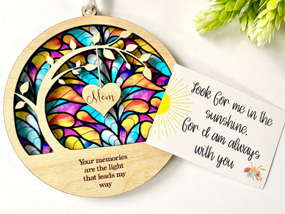 Personalized Name Sympathy Gift, Memorial Suncatcher, Loss of Mom, Dad, Brother, Sister il_1588xN.5220785746_kt5r.jpg
