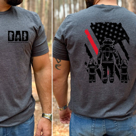Dad Firefighter Shirt, The Myth, The Legend, Son and Daughter Firefighter, Dad Gift il_1588xN.5262824651_lfc8.jpg