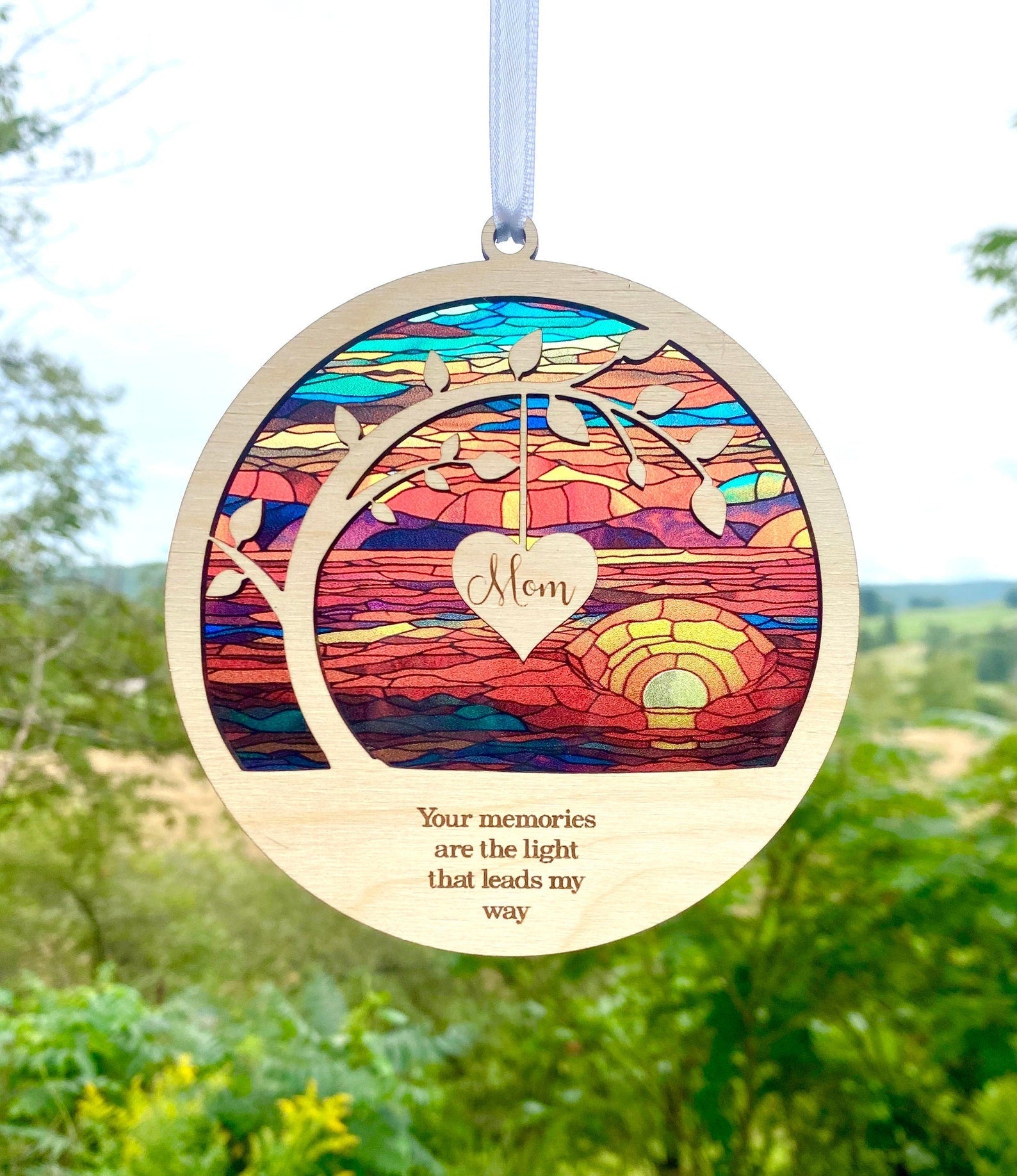 Personalized Name Sympathy Gift, Memorial Suncatcher, Loss of Mom, Dad, Brother, Sister il_1588xN.5265739941_ka5c.jpg