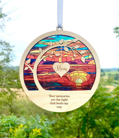 Personalized Name Sympathy Gift, Memorial Suncatcher, Loss of Mom, Dad, Brother, Sister il_1588xN.5265739941_ka5c.jpg