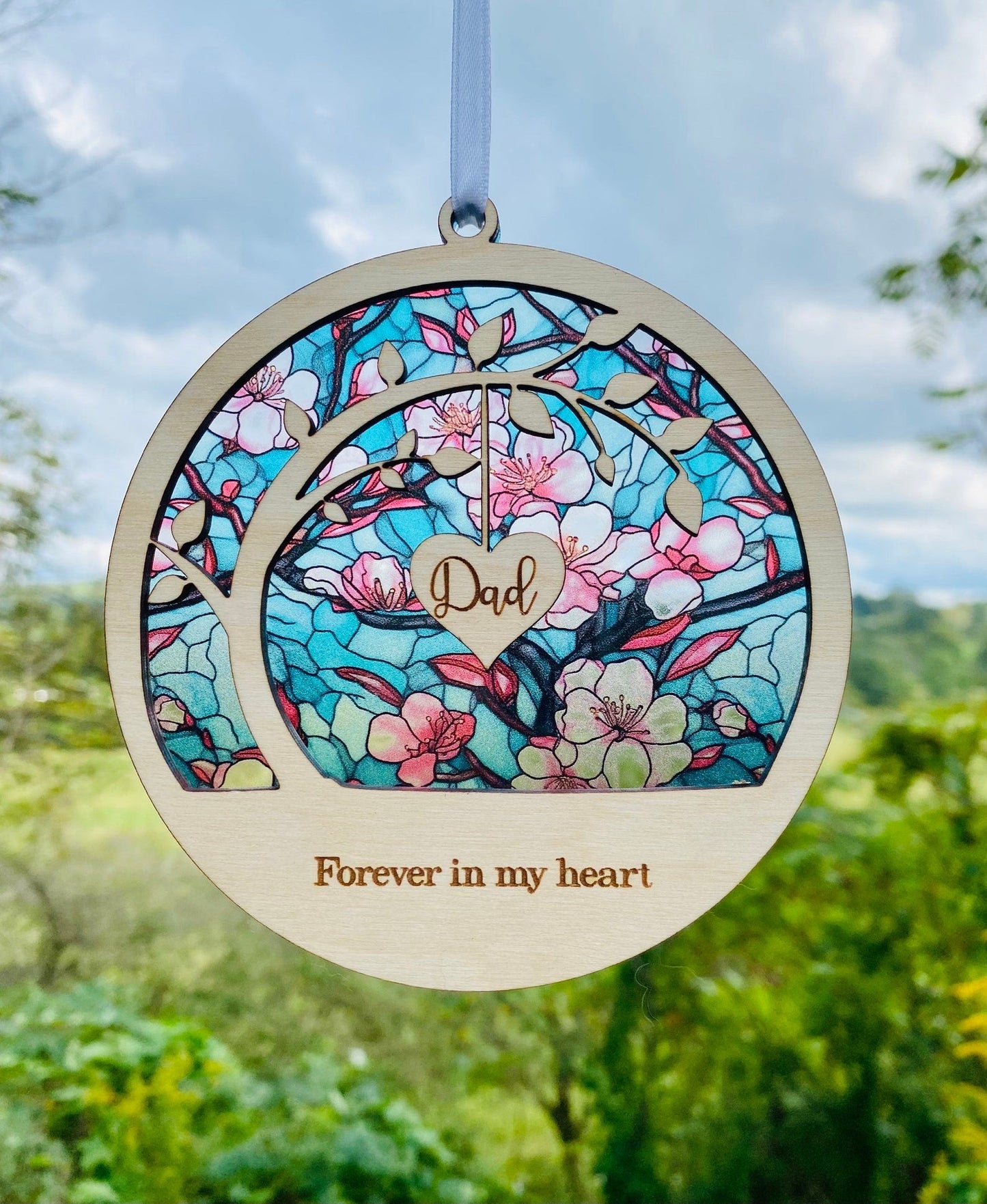 Personalized Name Sympathy Gift, Memorial Suncatcher, Loss of Mom, Dad, Brother, Sister il_1588xN.5338197235_flum.jpg