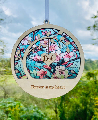 Personalized Name Sympathy Gift, Memorial Suncatcher, Loss of Mom, Dad, Brother, Sister il_1588xN.5338197235_flum.jpg