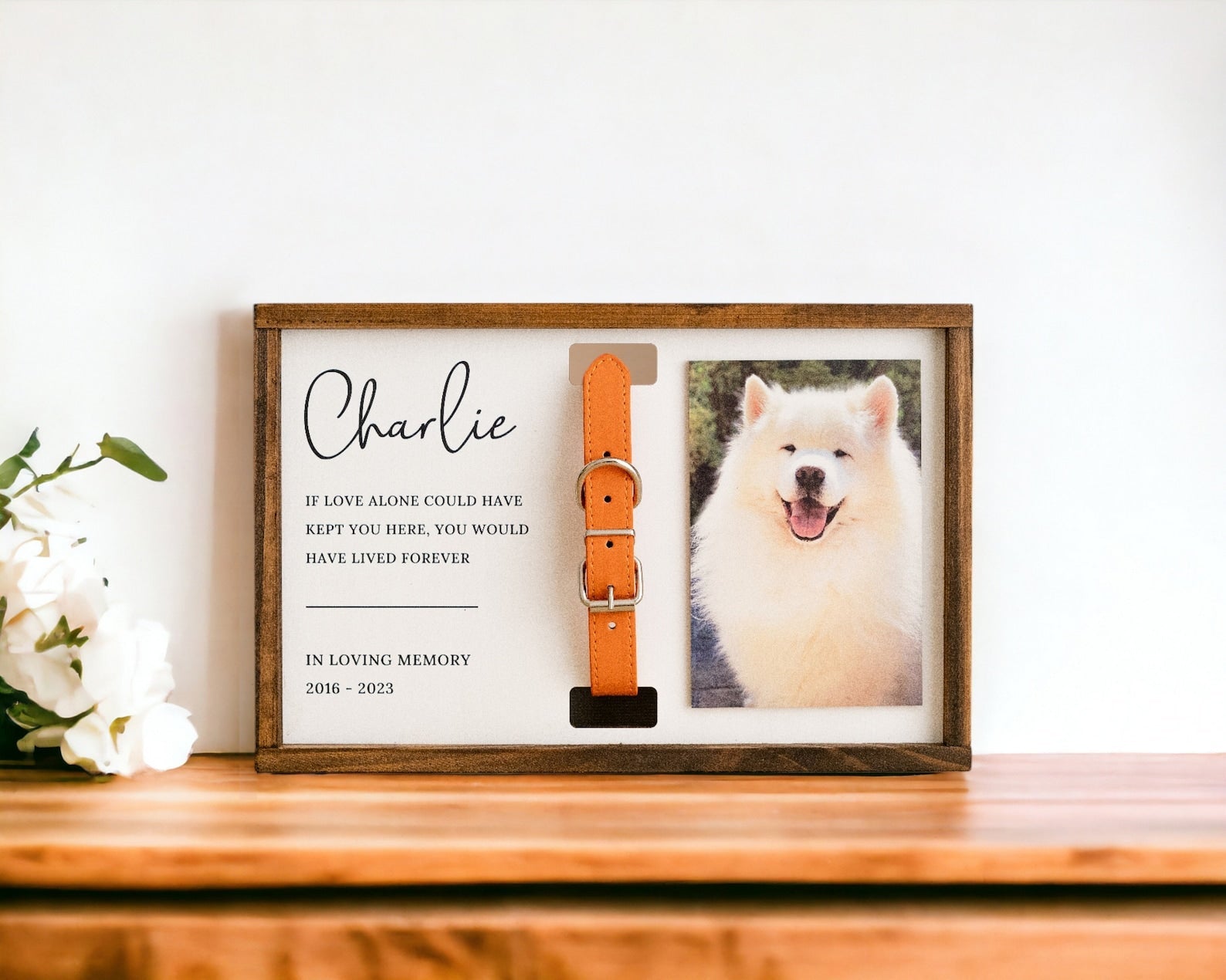 Custom Photo Memorial Frame, Pet Loss Gift, Memorial Pet Photo, Pet Memorial Keepsake, Loss Of Dog, Cat Gift il_1588xN.5677145836_9o0a.jpg