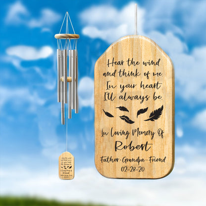 Personalized Wind Chimes, Memorial Tribute, In Loving Memory Of, Wind Chime In Memory Of, Remembrance Wind Chime il_1588xN.5800539414_p08vex_4e8742e5-7178-4716-84f3-f0e710d5e8b4.jpg