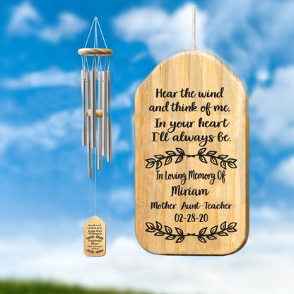 Personalized Wind Chimes, Memorial Tribute, In Loving Memory Of, Wind Chime In Memory Of, Remembrance Wind Chime il_1588xN.5850267613_1f8lex_0026ca4c-8151-4aa4-87b6-3ffdffc193e6.jpg