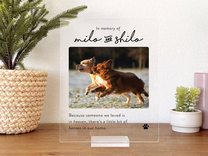 Pet Memorial Gift Personalized Acrylic Plaque, Pet Memorial Keepsake, Pet Bereavement Gift, Dog Cat Loss Sympathy Gift il_1588xN.5905945121_4ick.jpg