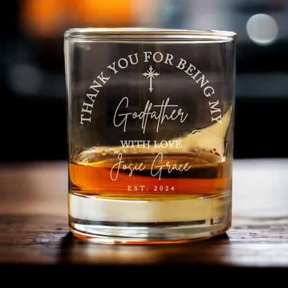 Custom Father's Day Gifts for Godfather - Personalized Godfather Gift on Rock Glass - Whiskey Glass Gifts from Goddaughter il_1588xN.6193297444_k1zs.jpg
