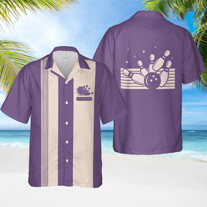 Personalized Retro Bowling Hawaiian Shirt, Custom Name Button Down Shirt, Matching Bowling Team Shirt, Bowling Lover Gift, Bowler Shirts il_1588xN.6590045454_ev5g.jpg