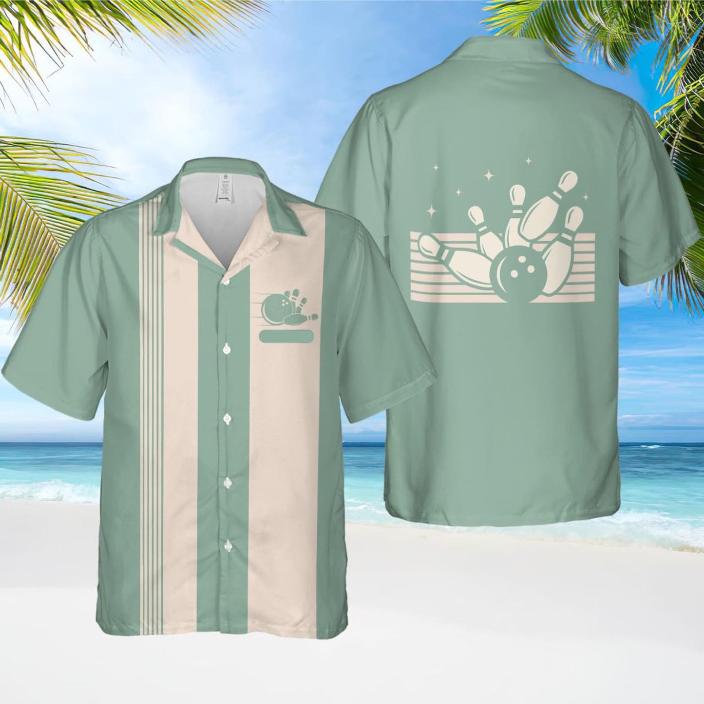 Personalized Retro Bowling Hawaiian Shirt, Custom Name Button Down Shirt, Matching Bowling Team Shirt, Bowling Lover Gift, Bowler Shirts il_1588xN.6590045458_ngbd.jpg