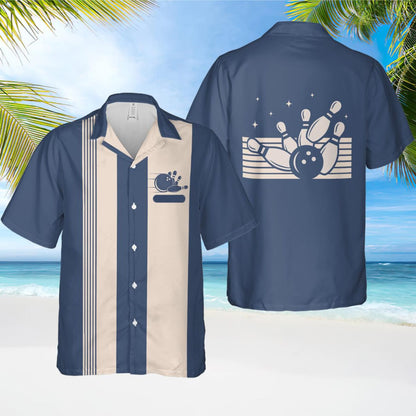Personalized Retro Bowling Hawaiian Shirt, Custom Name Button Down Shirt, Matching Bowling Team Shirt, Bowling Lover Gift, Bowler Shirts il_1588xN.6638153801_h6gz.jpg