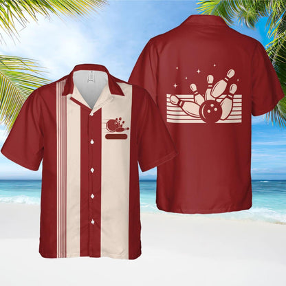 Personalized Retro Bowling Hawaiian Shirt, Custom Name Button Down Shirt, Matching Bowling Team Shirt, Bowling Lover Gift, Bowler Shirts il_1588xN.6638153807_qzm9.jpg