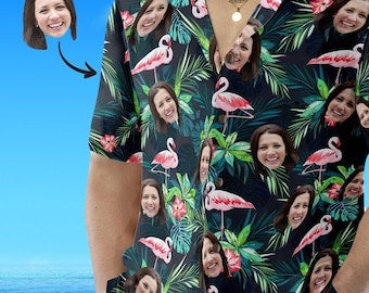 Men's All Over Print Hawaiian Shirt with Face, Custom photo Flamingo Shirts, Bachelor Party Shirts, Anniversary /Birthday/Vacation Gift il_340x270.4954221476_luoh.jpg