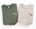 Embroidered Christmas Family Sweatshirt, Embroidery Xmas Matching Sweater, Mama Claus Sweater, Dada Claus Gift, Embroidery Santa Hat Sweater il_340x270.6203617142_o99w.jpg
