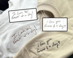 Custom Your Handwriting Embroidered Sweatshirt, Embroidered Couple Message Shirt, Couple Matching Sweatshirt, Personalized Gift For Him Her il_340x270.6384313196_fkrg.jpg