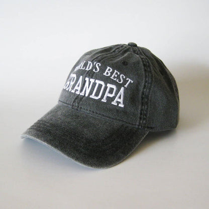 World's Best Grandpa Cap grandpa cap embroidered cap baseball cap dad cap father's day gift il_794xN.1300323266_hmoj.jpg
