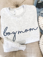 Boy Mom Personalized Crewneck Sweatshirt | Personalized Crew Neck Pullover | Embroidered Sweatshirt | Mother's Day Gift il_794xN.2898061763_pyj1.jpg