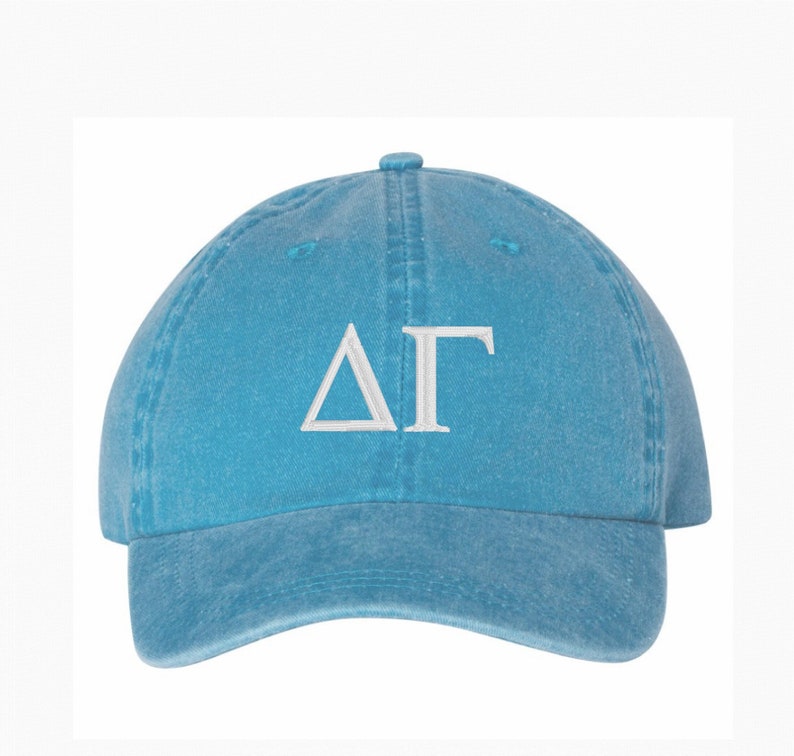 Delta Gamma Sorority Embroidered Dad Hat Classic Adjustable Baseball Cap for Greek Life Sisters, Sorority Hat