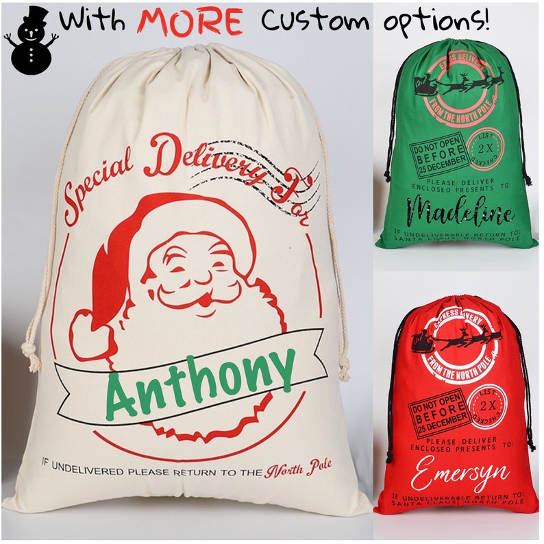 Custom Name Personalised Santa Sack Christmas Gift Bag il_794xN.3458781733_nw4y.jpg