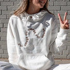 Swirly Sorority Chapter Greek Letter Sweatshirt / Independent Trading Co Hoodie Sweatshirt / Big Little Family Letter Sweatshirts