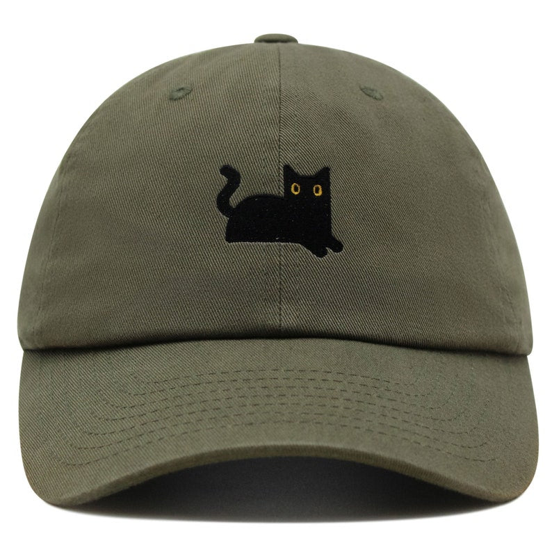 Black Cat Premium Dad Hat Personalized Embroidered Baseball Cap Cat Mom Cat Dad il_794xN.3823710231_ecc3.jpg?v=1740565061