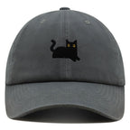 Black Cat Premium Dad Hat Personalized Embroidered Baseball Cap Cat Mom Cat Dad il_794xN.3823710447_trqd.jpg?v=1740565061