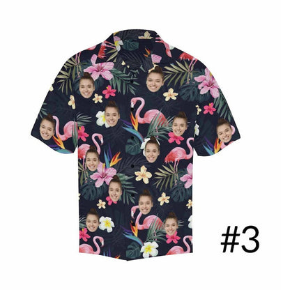 Men's All Over Print Hawaiian Shirt with Face, Custom photo Flamingo Shirts, Bachelor Party Shirts, Anniversary /Birthday/Vacation Gift il_794xN.3887336801_6t3r.jpg