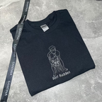 Custom Embroidered Portrait Hoodie Sweater Tshirt, Line Art Graphic Print Out Gift, Anniversary Engagement Special Gift, Memory, Love Family il_794xN.3967804835_q8re_11zon.png?v=1743397443