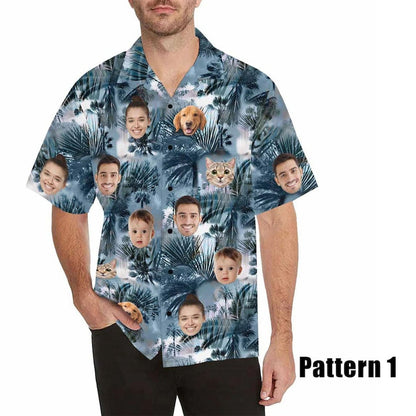 Custom Face Hawaiian Shirt, Personalized Hawaii Shirt with Any Images, Button Downs Shirt for Men, Gift for father il_794xN.4026193605_k1kj.jpg