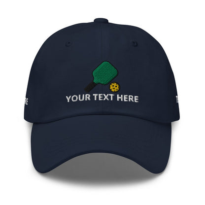Pickleball Lover Gift, Pickleball Dad Hat, YOUR TEXT Personalized Embroidered Unisex Hat, Adjustable Baseball Cap - Multiple Colors il_794xN.4163035554_o64e.jpg