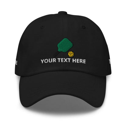 Pickleball Lover Gift, Pickleball Dad Hat, YOUR TEXT Personalized Embroidered Unisex Hat, Adjustable Baseball Cap - Multiple Colors il_794xN.4163035818_f1m5.jpg